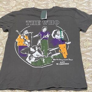 The Who Gray Kids Short Sleeve Tee